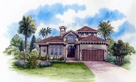 House Plan 55841 Elevation