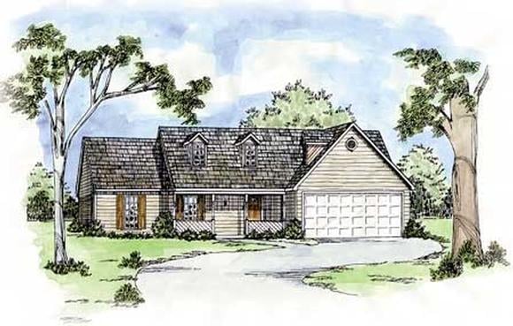 House Plan 56048 Elevation