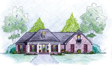 House Plan 56079 Elevation