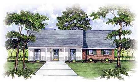 House Plan 56085 Elevation