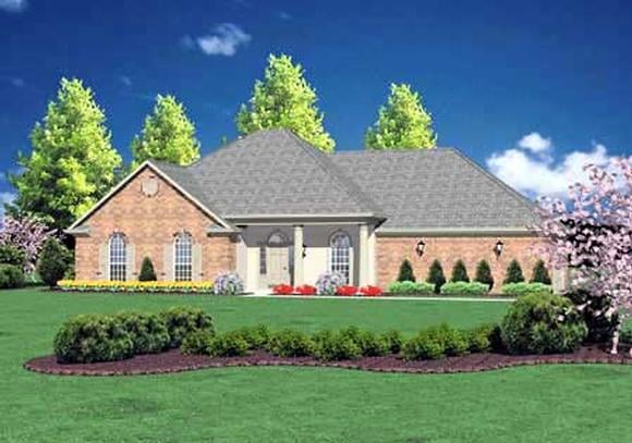 House Plan 56114 Elevation