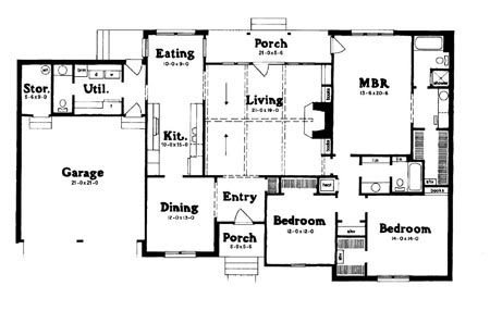 Traditional Level One of Plan 56166