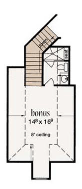 European One-Story Level Two of Plan 56220