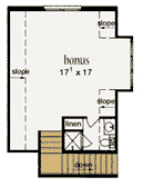 House Plan 56284 Second Level Plan