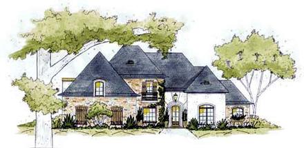 House Plan 56306 Elevation