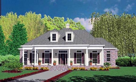 House Plan 56309 Elevation