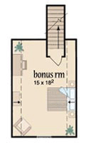 House Plan 56325 Third Level Plan