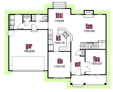 First Level Plan