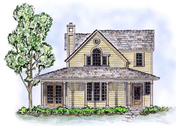 Country, Farmhouse House Plan 56506 with 3 Beds, 3 Baths Elevation
