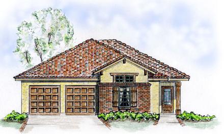 House Plan 56508 Elevation