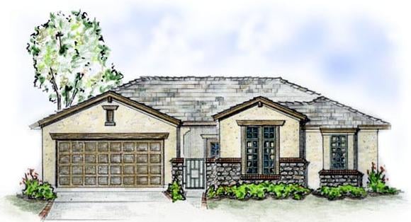 House Plan 56511 Elevation