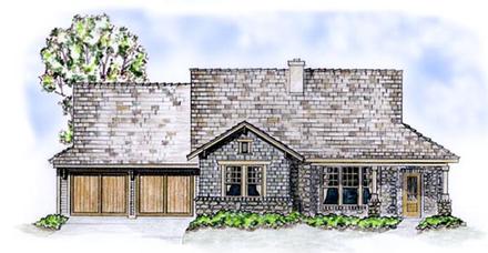 House Plan 56513 Elevation