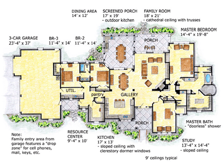 First Level Plan