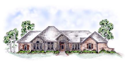 House Plan 56546 Elevation