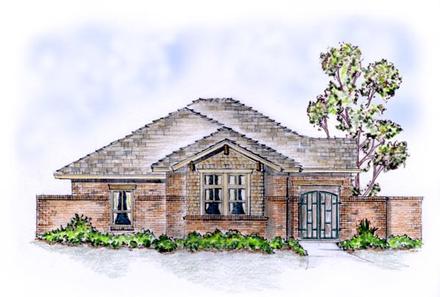 House Plan 56553 Elevation