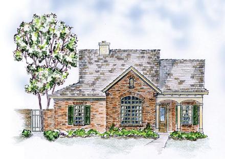 House Plan 56571 Elevation