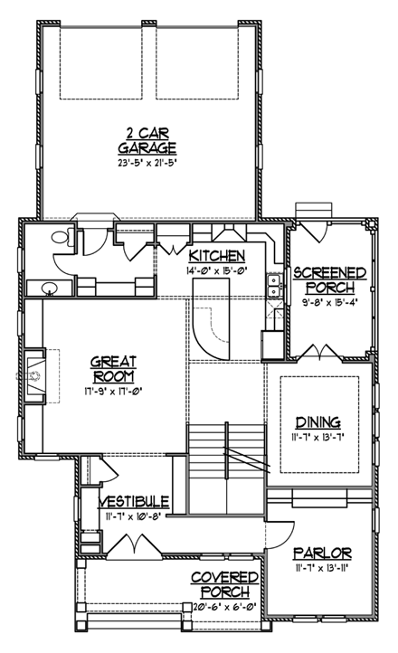 First Level Plan