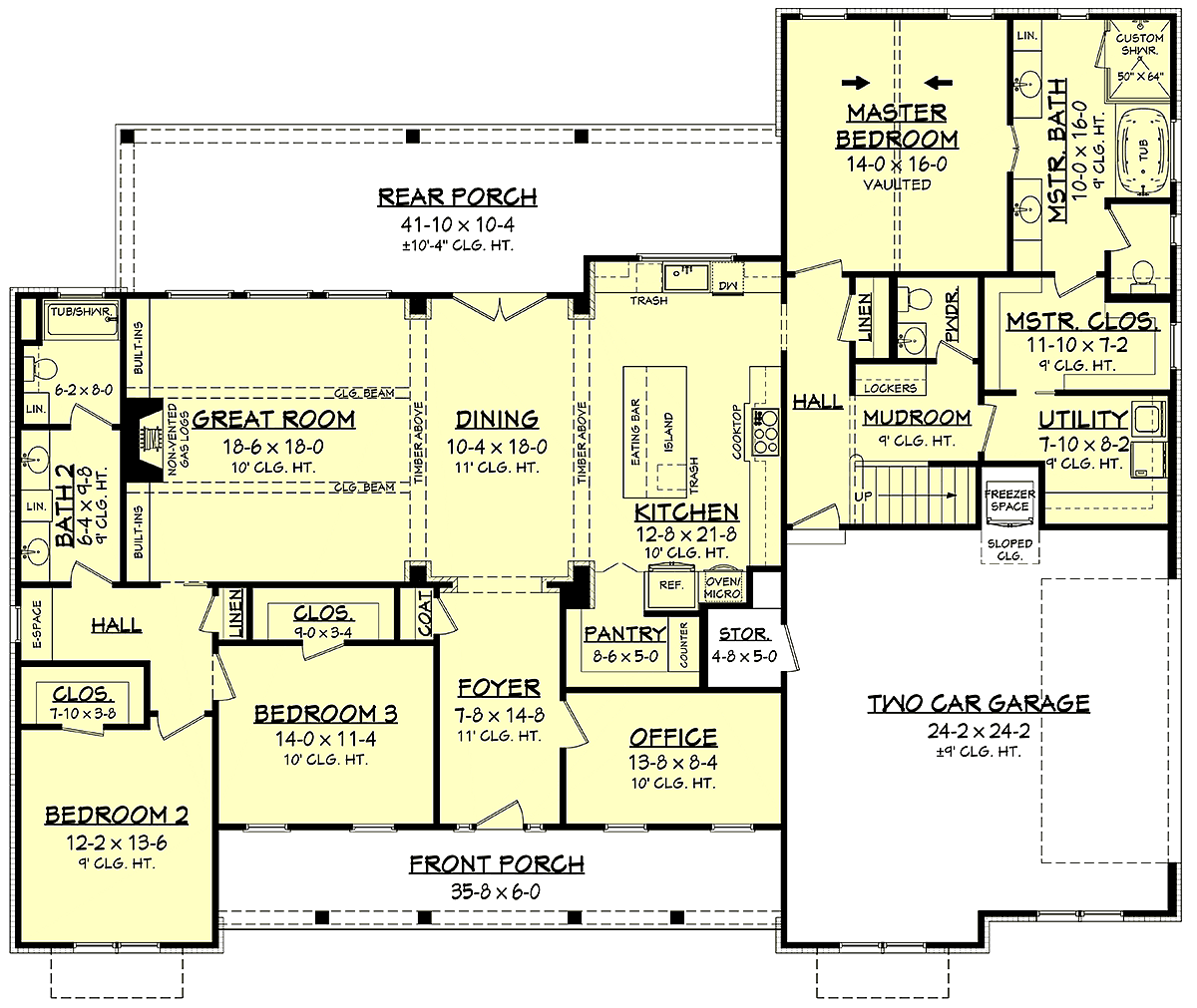 House Plans With Entertaining Spaces