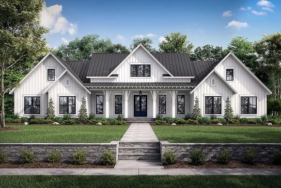 House Plan 56716 Elevation