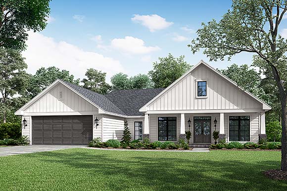 House Plan 56905 Elevation