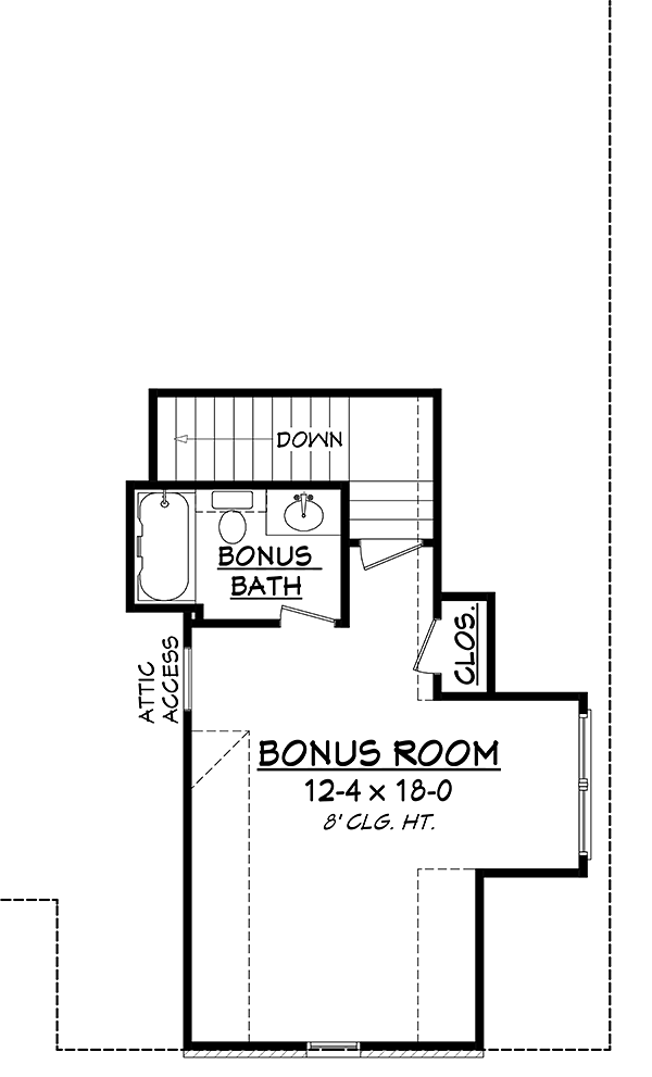 Country French Country Level Two of Plan 56915