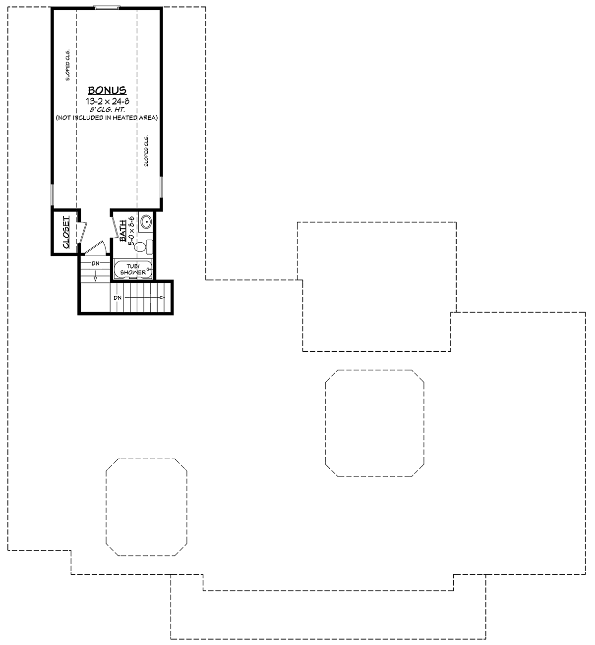 Country Craftsman Southern Traditional Level Two of Plan 56919