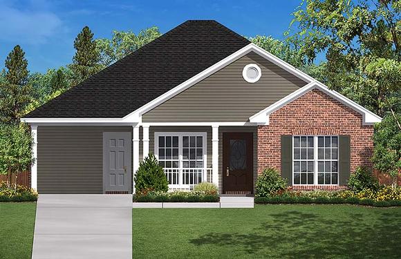 House Plan 56931 Elevation