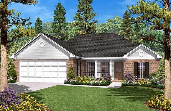 House Plan 56943 Elevation