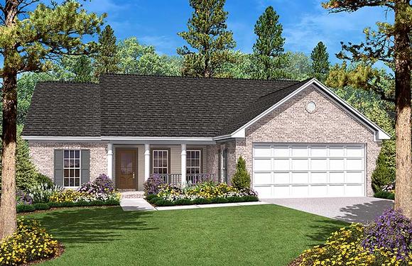 House Plan 56946 Elevation