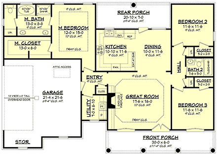 First Level Plan