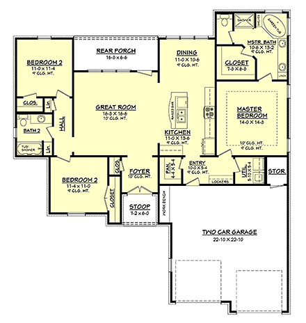 First Level Plan