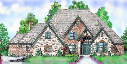 House Plan 57103 Elevation