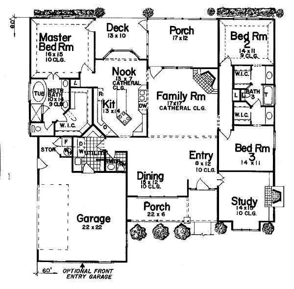 Traditional Level One of Plan 57142