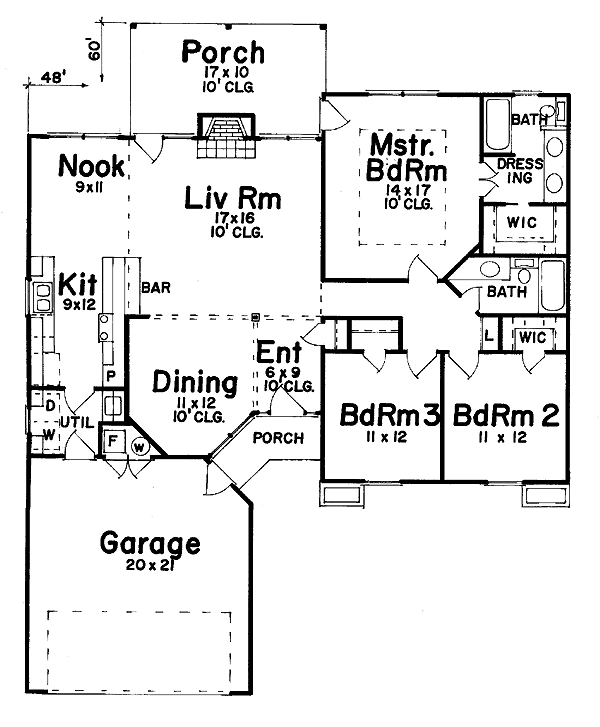 Traditional Level One of Plan 57177