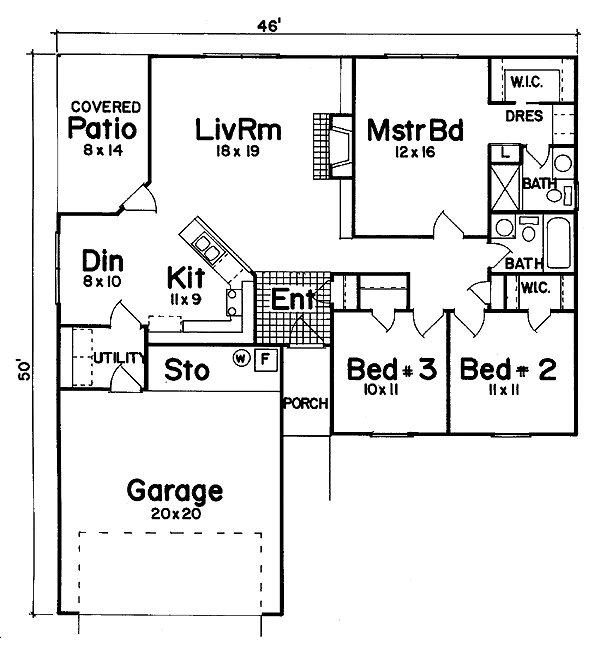 Traditional Level One of Plan 57209