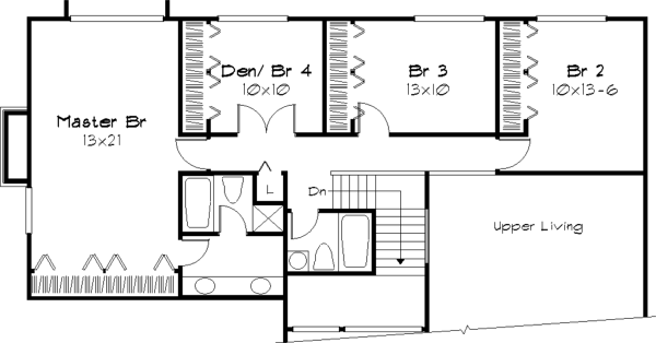 Contemporary Level Two of Plan 57305