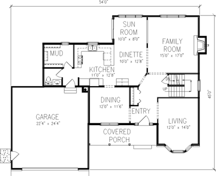 First Level Plan