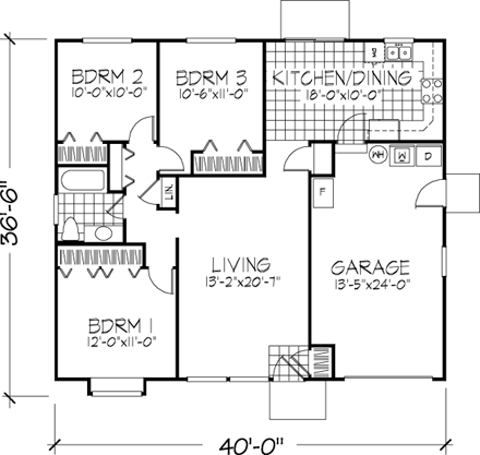 First Level Plan