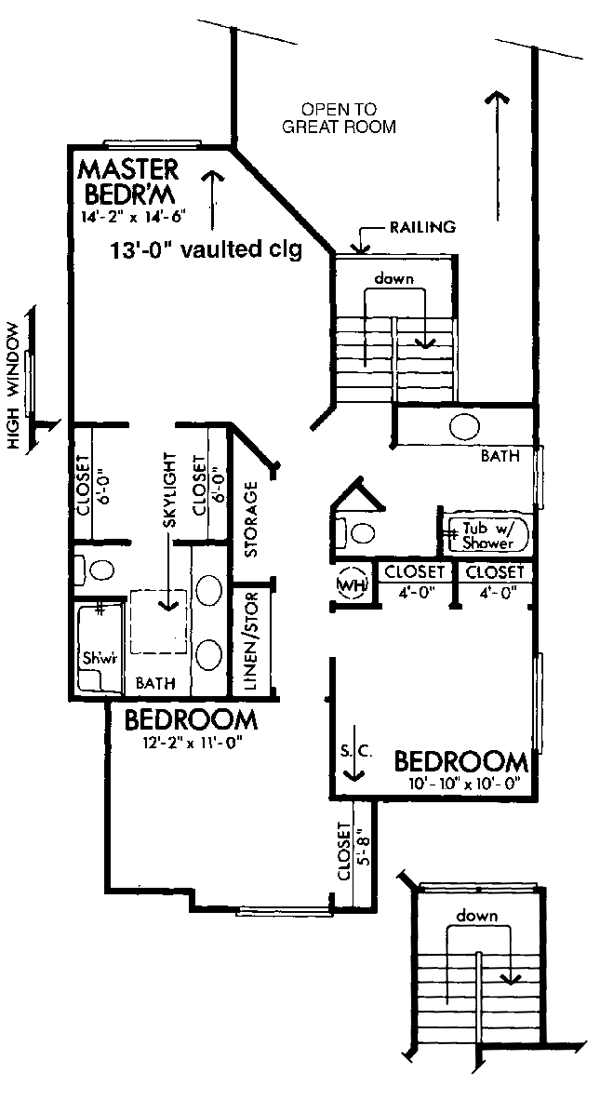 Narrow Lot Level Two of Plan 57355