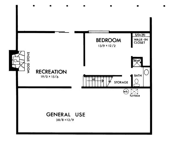  Lower Level of Plan 57409