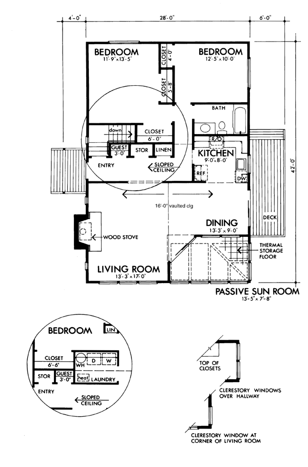 Contemporary Level One of Plan 57451