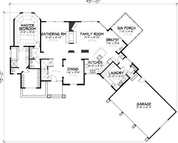 Traditional Level One of Plan 57480