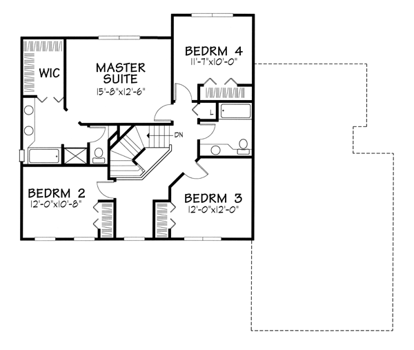 Southern Level Two of Plan 57498