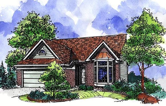 House Plan 57505 Elevation