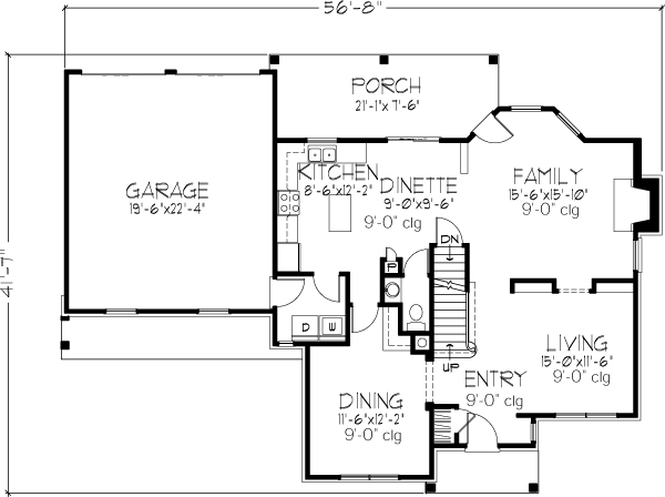 Colonial Level One of Plan 57506
