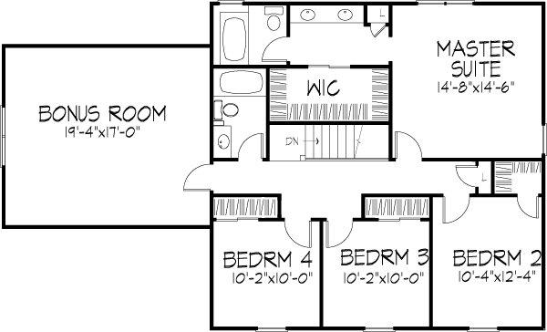 Southern Level Two of Plan 57509