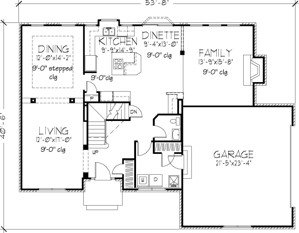Colonial Level One of Plan 57516