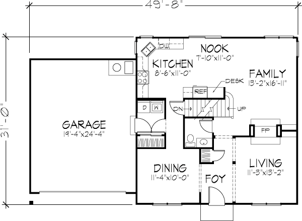 Southern Level One of Plan 57519