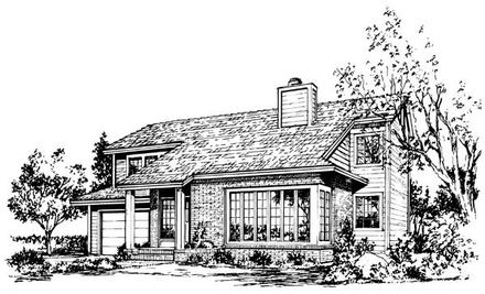  Elevation of Plan 57541