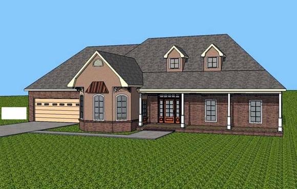 House Plan 57700 Elevation